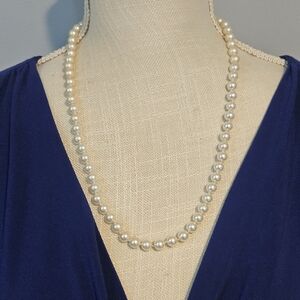 Vintage WLIND Gold and Pearl Necklace